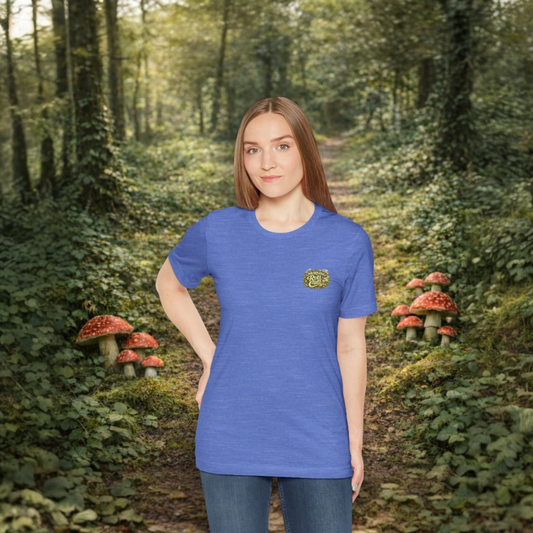 Wake & Bake Mushroom T-Shirt | 420 Streetwear Graphic Tee | Patch Society