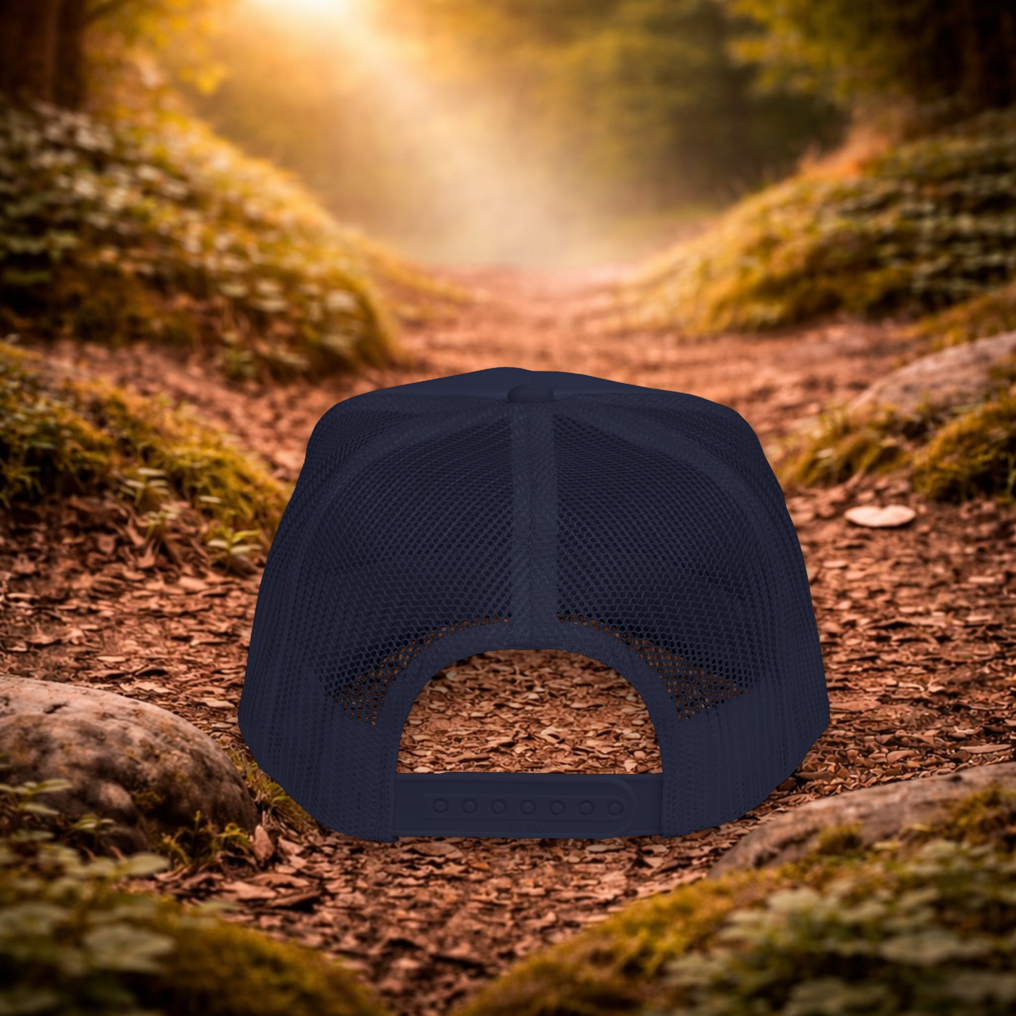 StonerzPatch Trucker Hat | Script Logo Mesh Cap | Streetwear Foam Hat